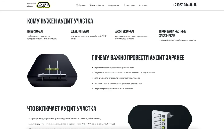 Страница аудита участка: кому и зачем он нужен