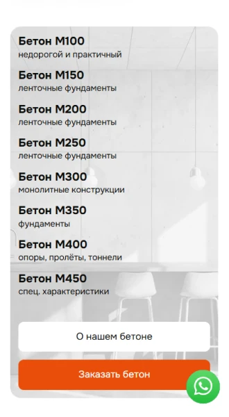 Мобильная версия: список марок
