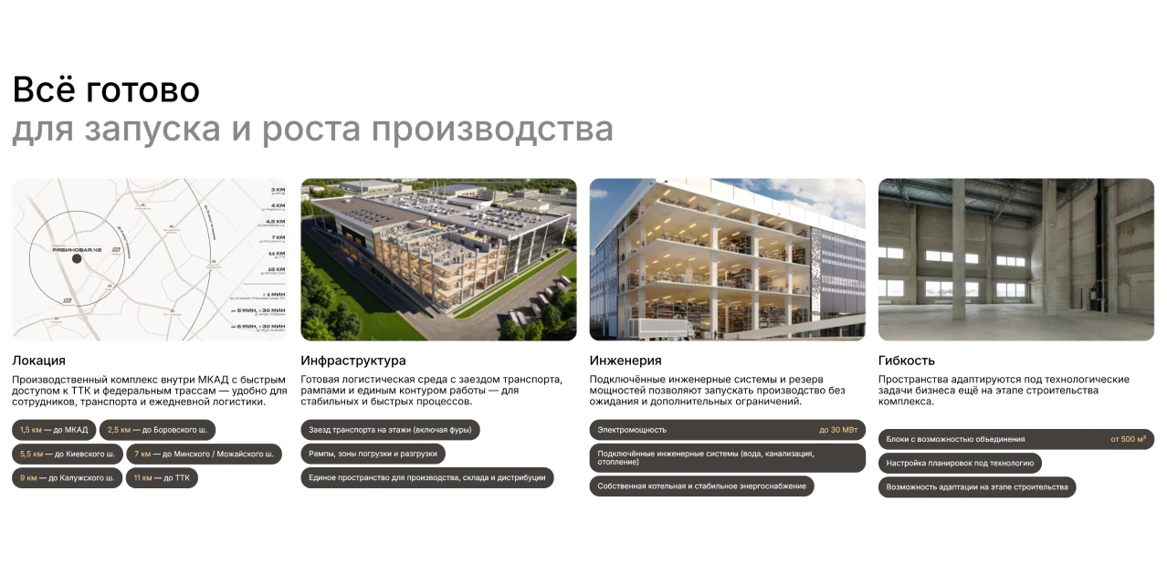 Всё готово для запуска и роста производства